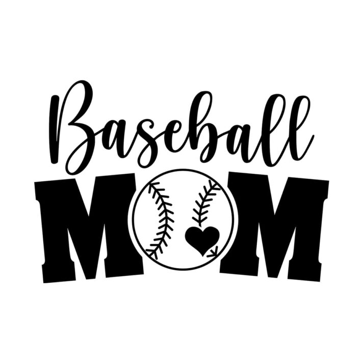 Baseball Mom SVG 24740