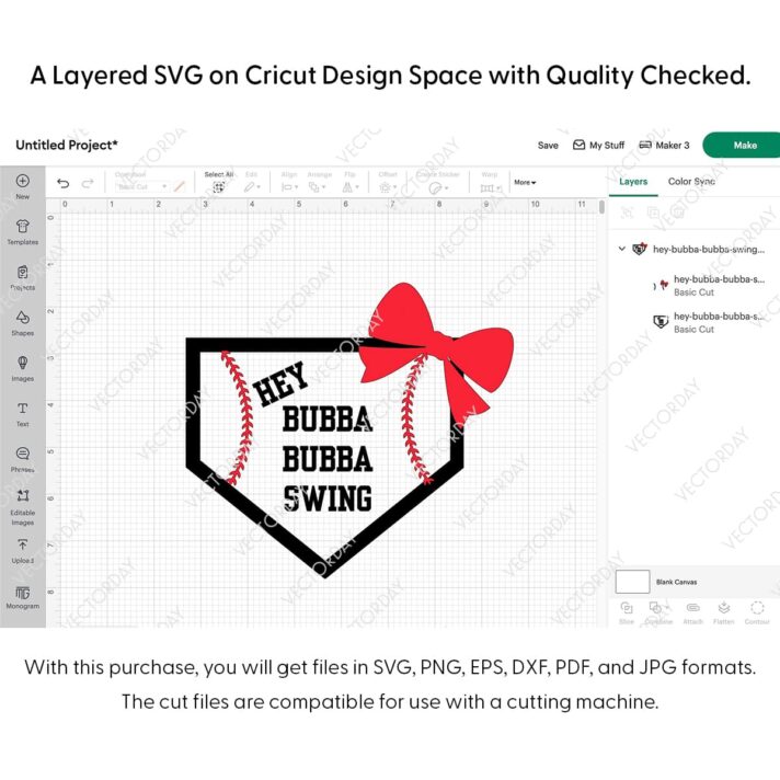 Hey Bubba Bubba Swing SVG 25160