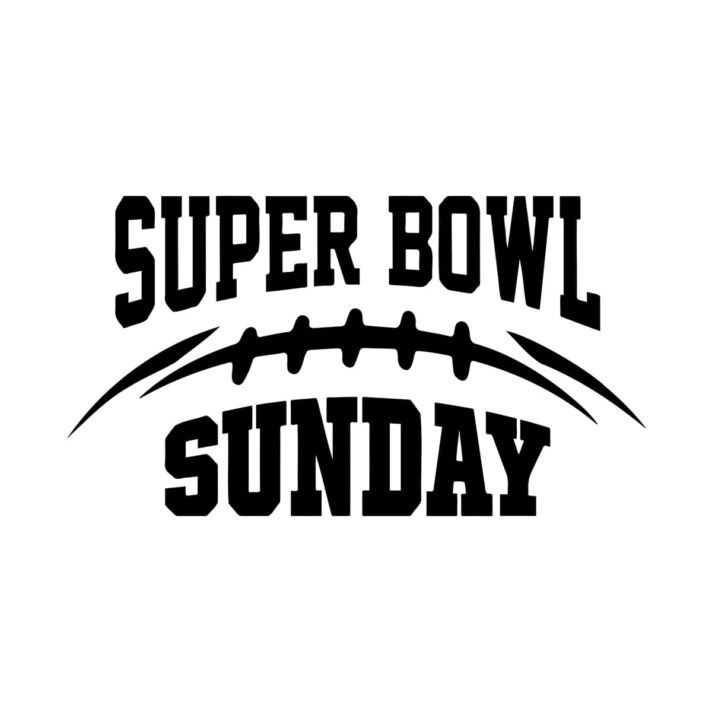 Super Bowl Sunday SVG 21915
