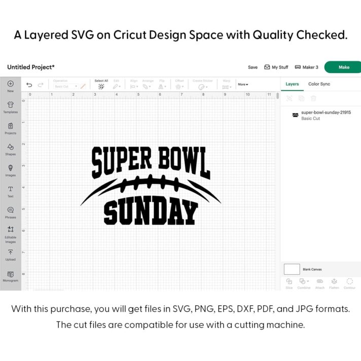 Super Bowl Sunday SVG 21915