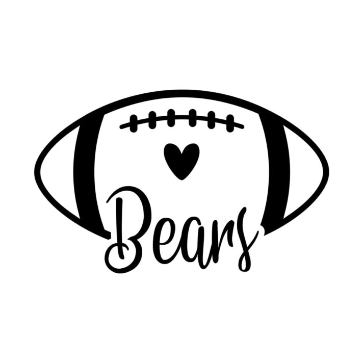 Bears Football SVG 2731
