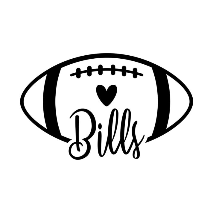 Bills Football SVG 2737