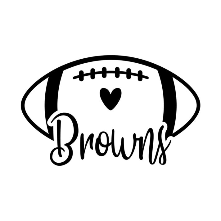 Browns Football SVG 2743