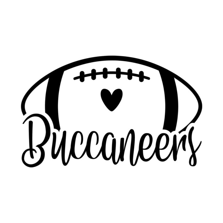 Buccaneers Football SVG 2746