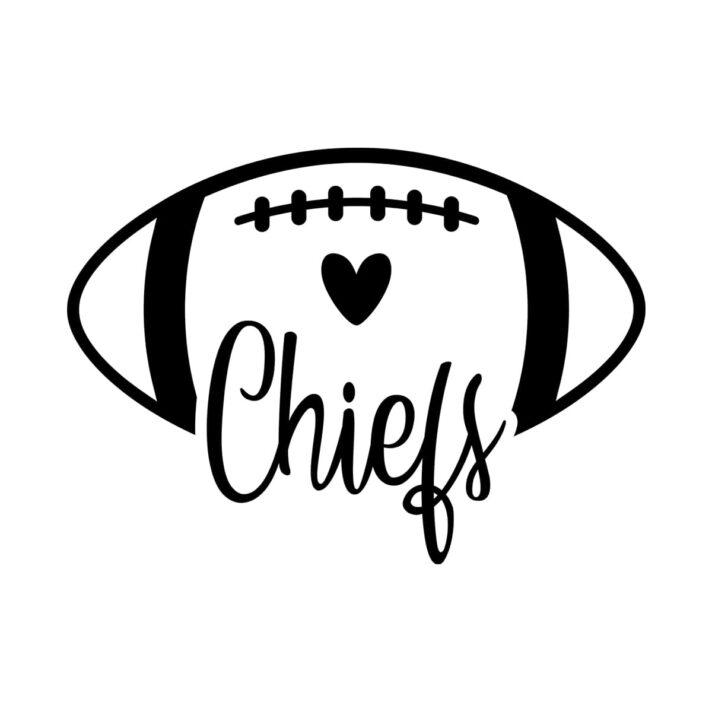 Chiefs Football SVG 2755