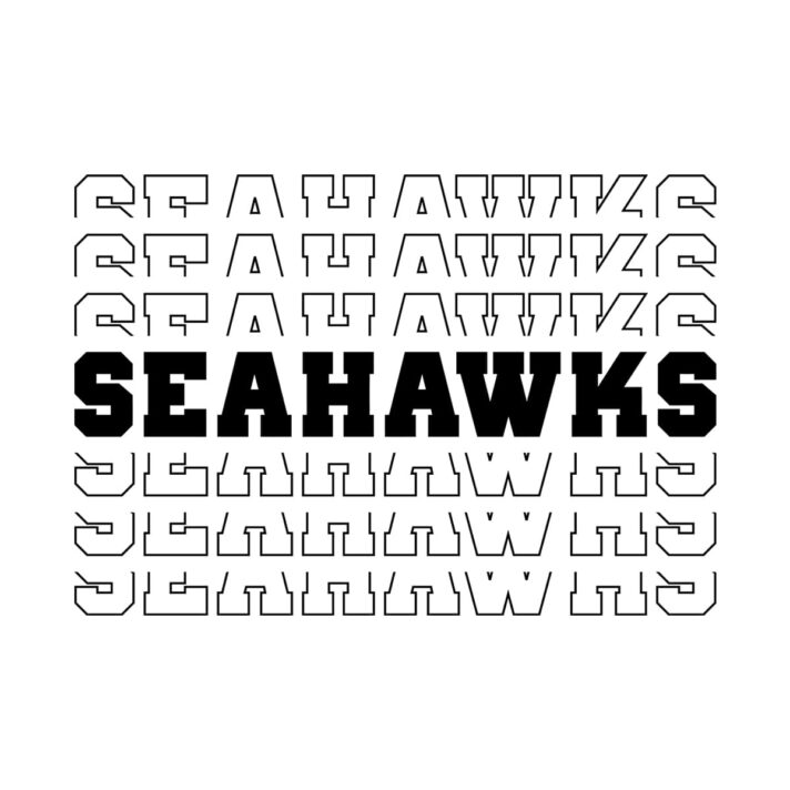 Seahawks Stacked SVG 2710