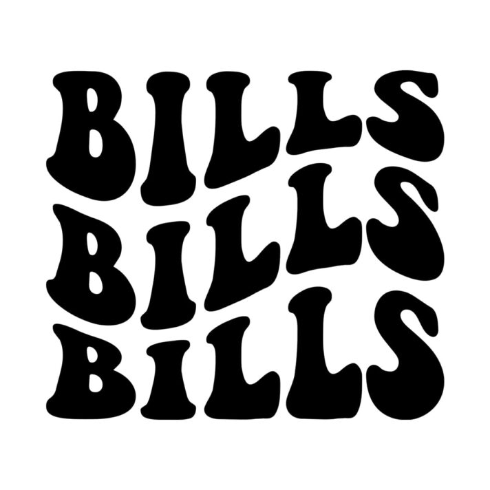 Bills Wavy SVG 3258