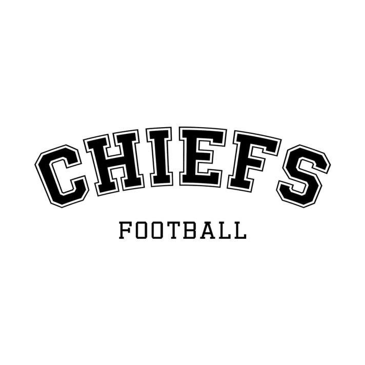 Chiefs Football Arc SVG 3175