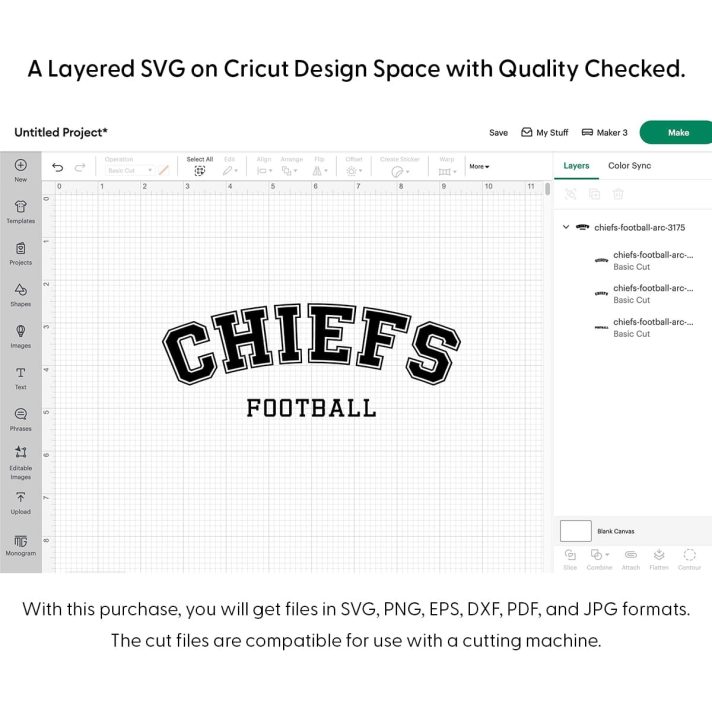 Chiefs Football Arc SVG 3175