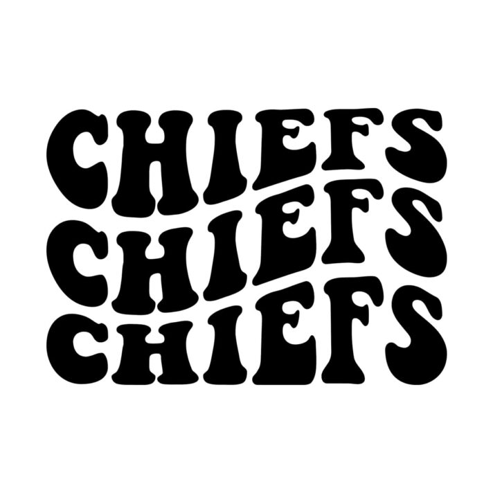 Chiefs Wavy SVG 3276