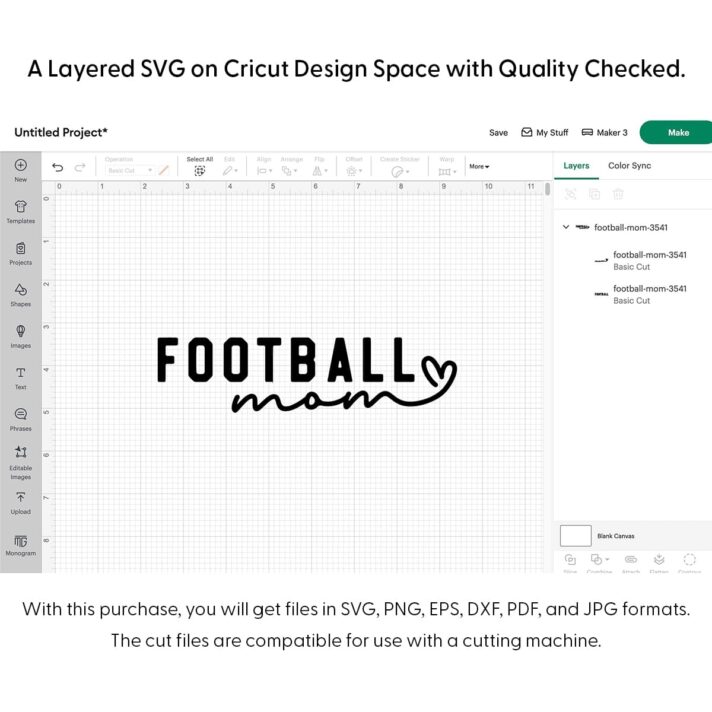Football Mom SVG 3541