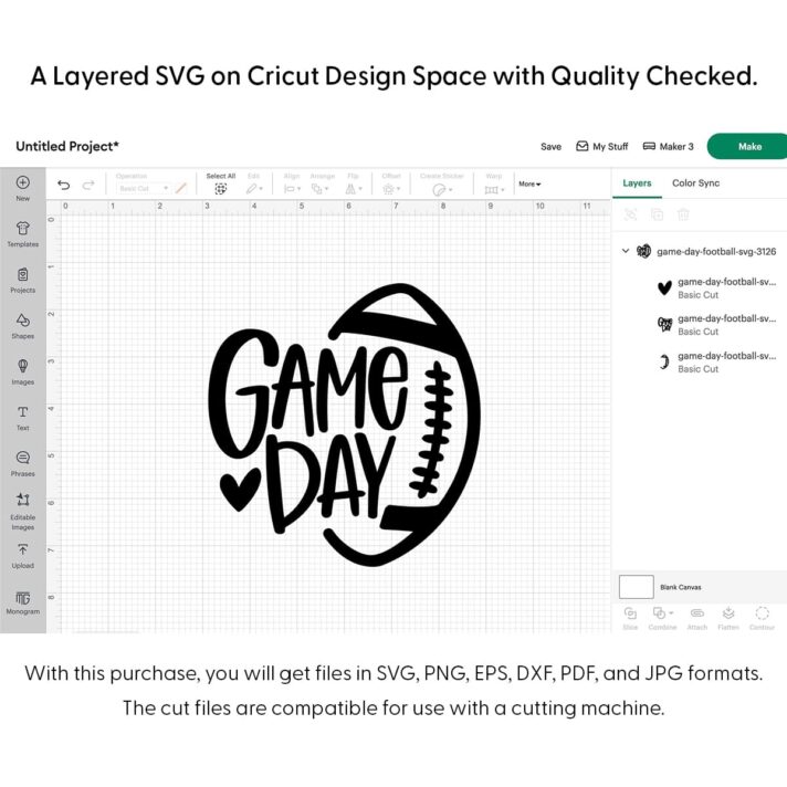Game Day Football SVG 3126