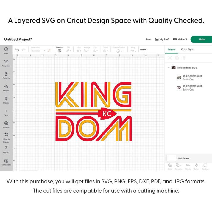 KC Kingdom SVG 3135