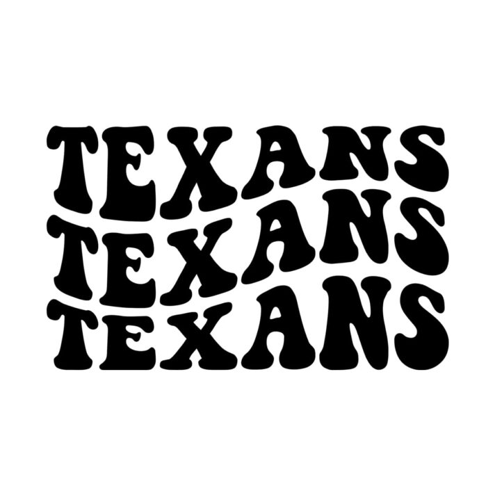 Texans Wavy SVG 3346