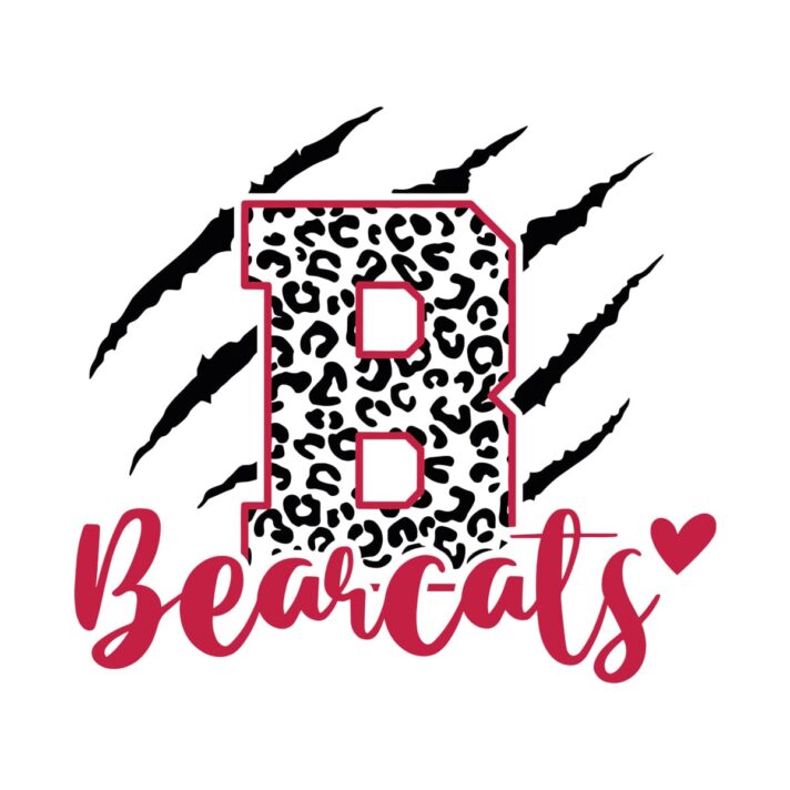 Bearcats Claw SVG 4325