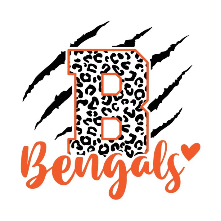 Bengals Claw SVG 4348