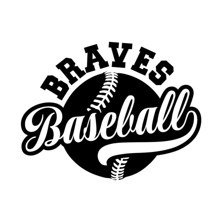 Braves Baseball SVG 4082