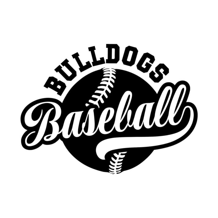 Bulldogs Baseball SVG 4094