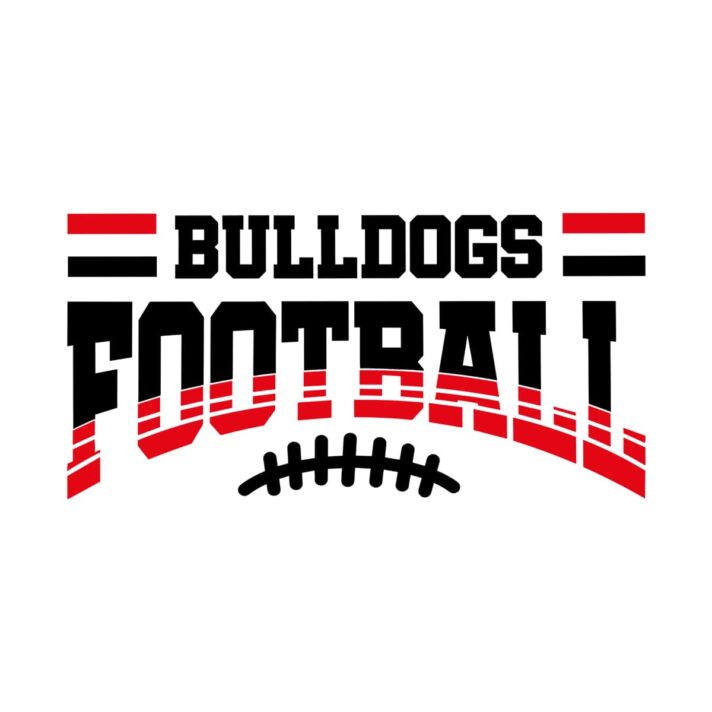 Bulldogs Football SVG 4256
