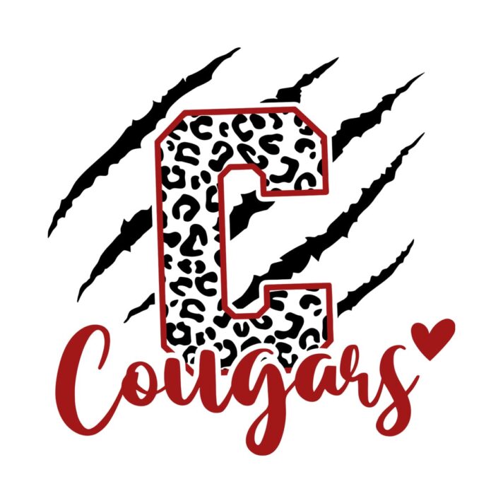 Cougars Claw SVG 4313