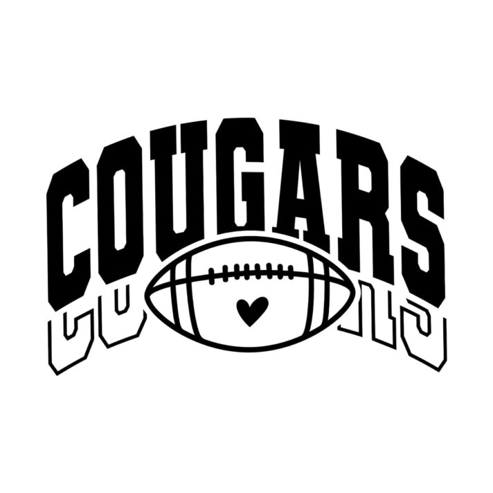 Cougars Football SVG 4429