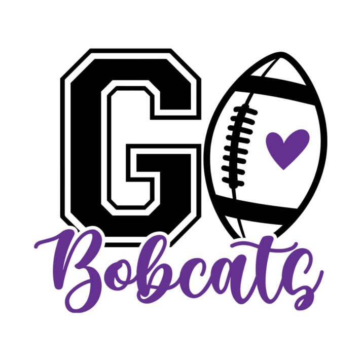Go Bobcats Football SVG 4012