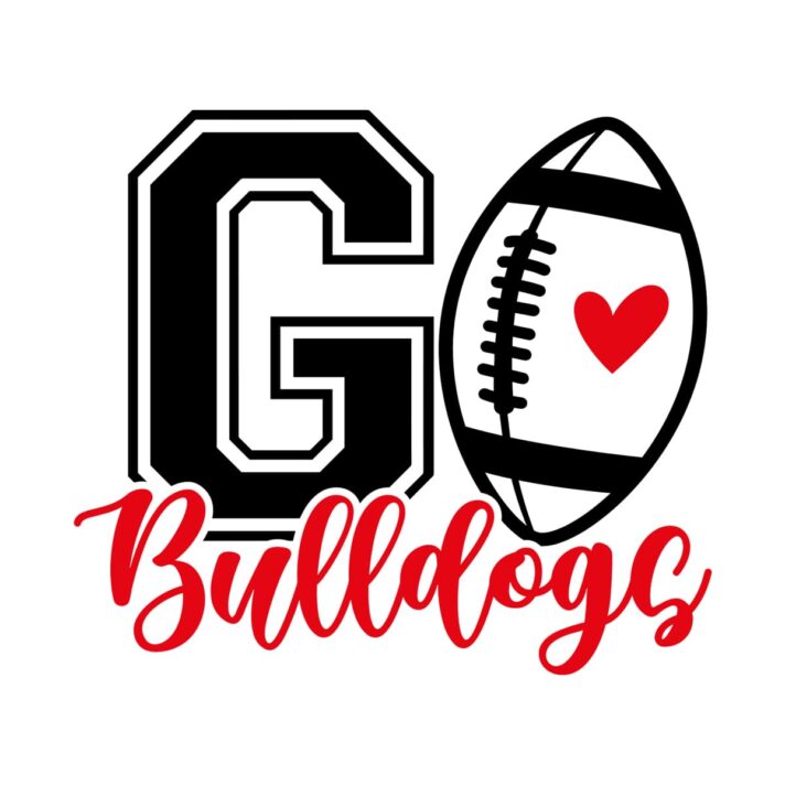 Go Bulldogs Football SVG 4038