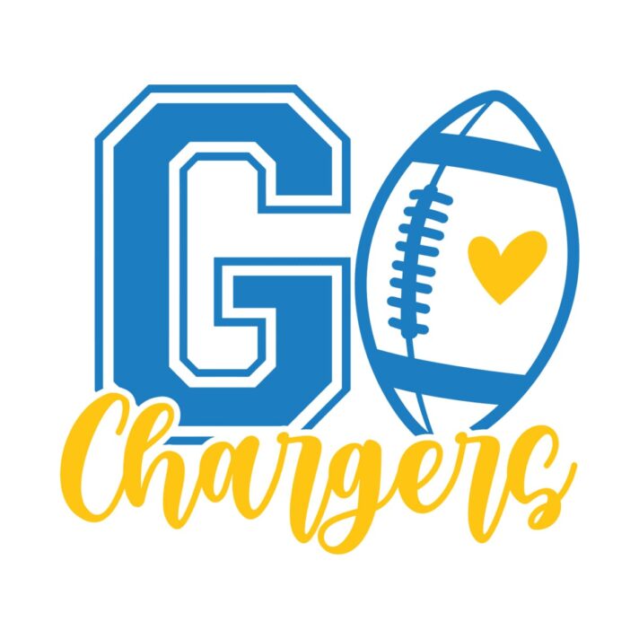 Go Chargers Football SVG 4021