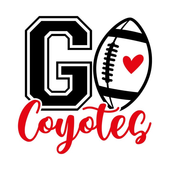 Go Coyotes Football SVG 4067