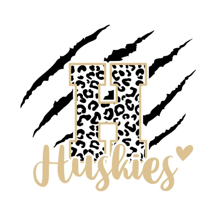 Huskies Claw SVG 4345