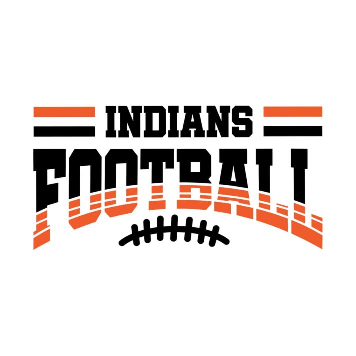 Indians Football SVG 4289