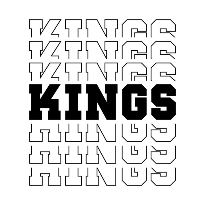 Kings Stacked SVG 3884
