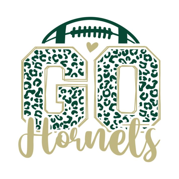 Leopard Go Hornets Football SVG 4153