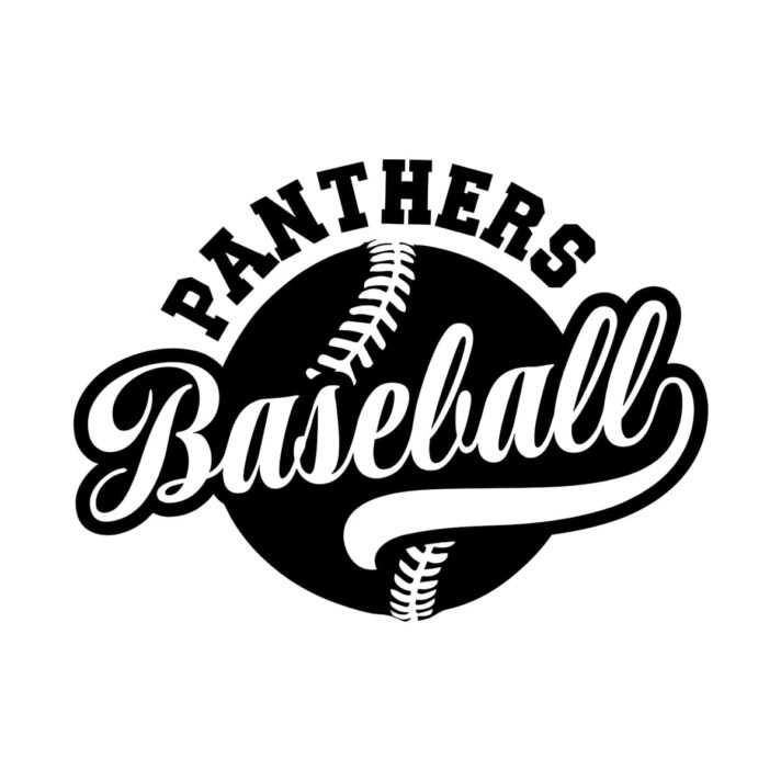 Panthers Baseball SVG 4113