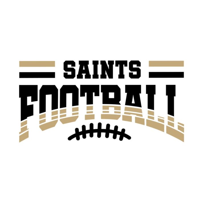 Saints Football SVG 4354