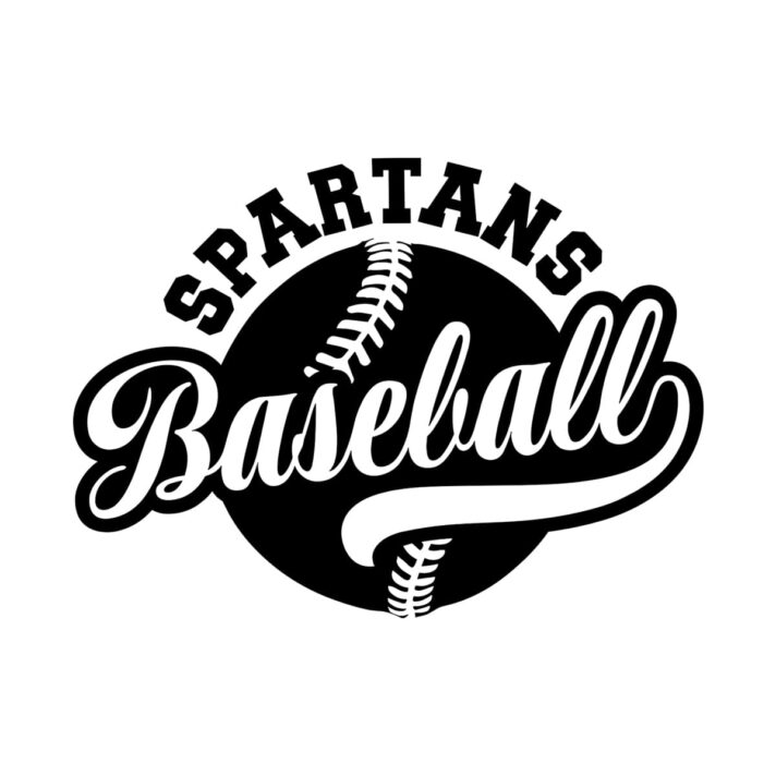 Spartans Baseball SVG 4088