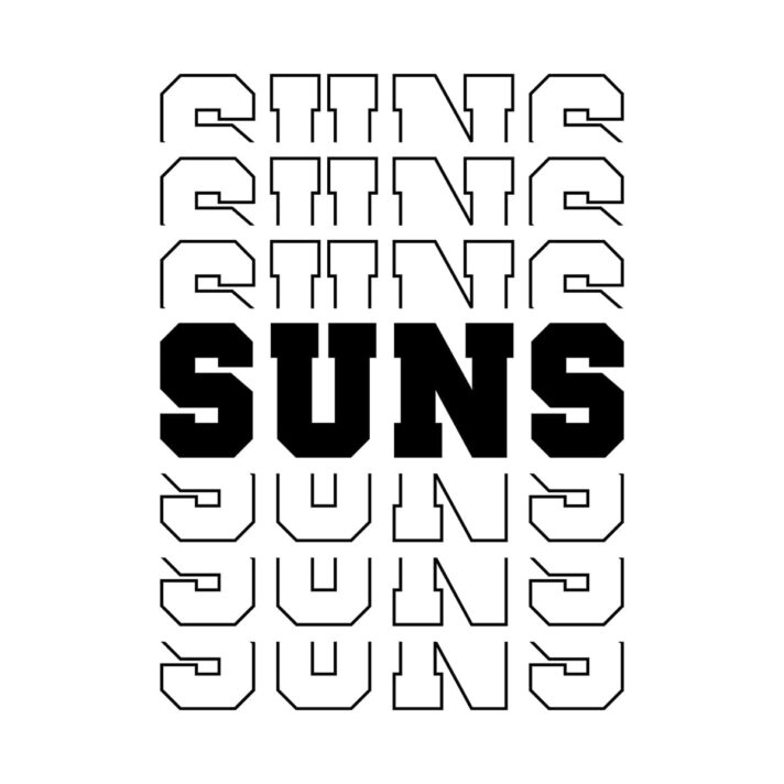Suns Stacked SVG 3926