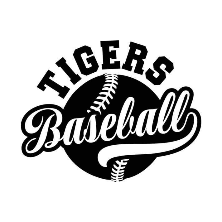 Tigers Baseball SVG 4097