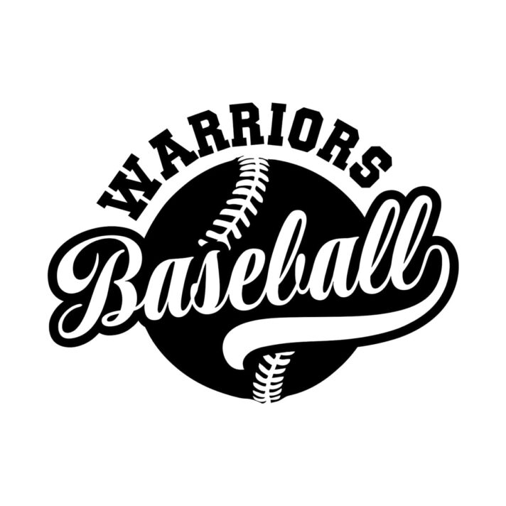 Warriors Baseball SVG 4091