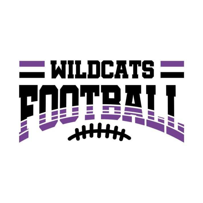 Wildcats Football SVG 4280