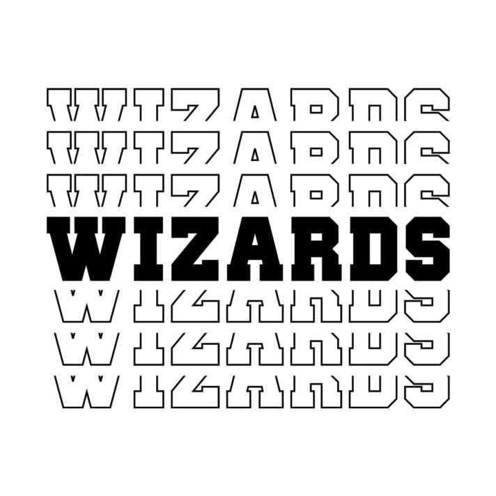 Wizards Stacked SVG 3938