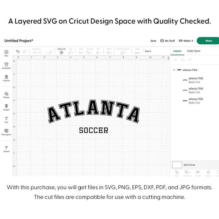 Atlanta Soccer SVG 7159