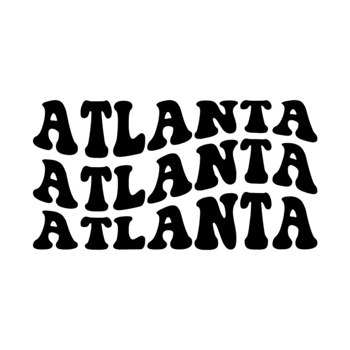 Atlanta Wavy SVG 7168
