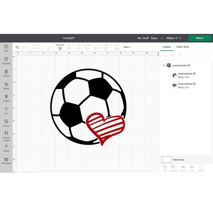 Love Soccer SVG 7141