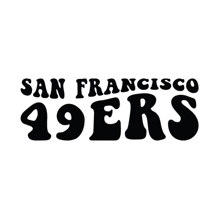 49ers Wavy SVG 7226