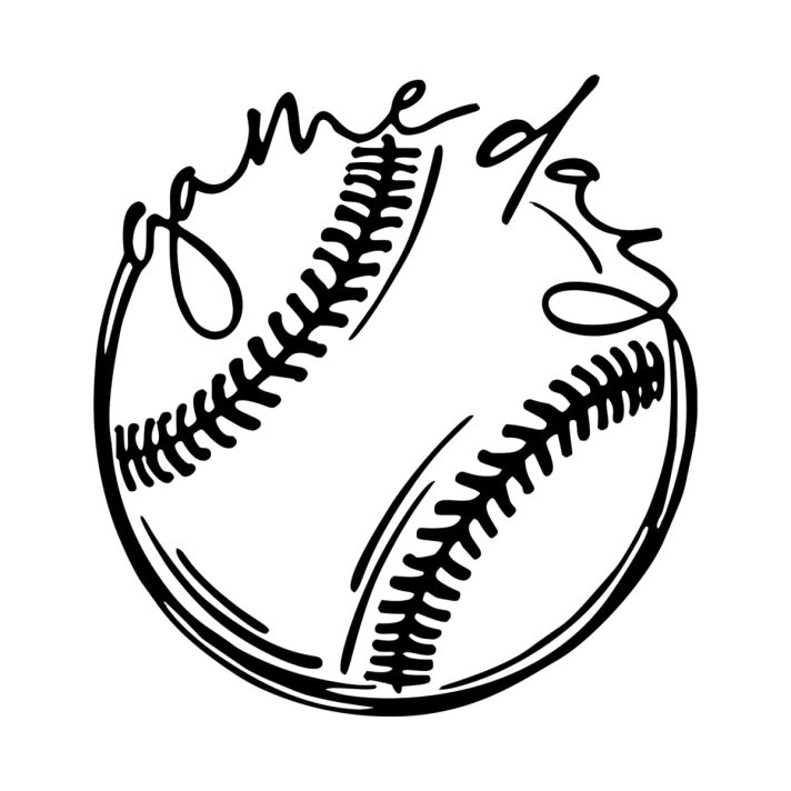 Baseball Gameday Svg Png 7253 A