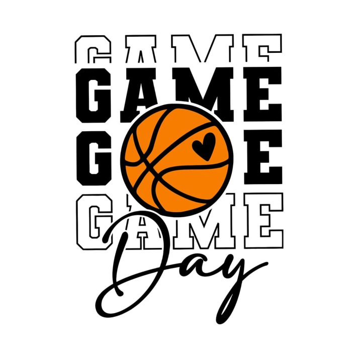 Game Day Basketball Svg Png 7280 A