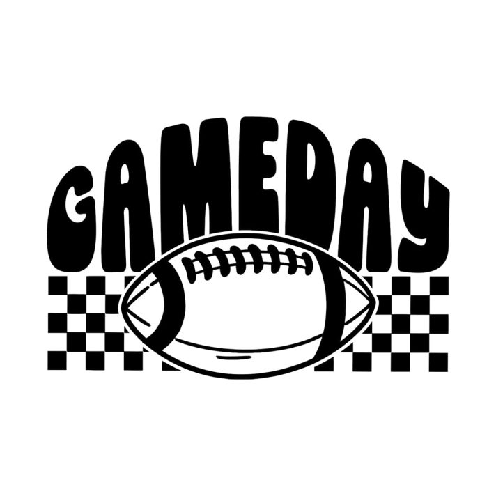 Game Day Football Svg Png 7297 A