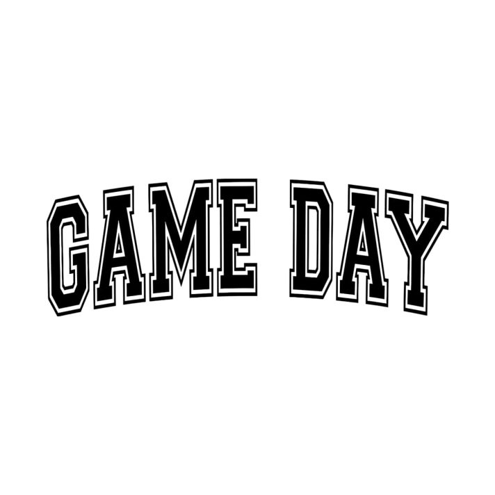 Game Day Svg Png 7303 A