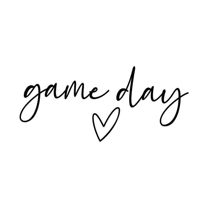 Love Game Day Svg Png 7298 A